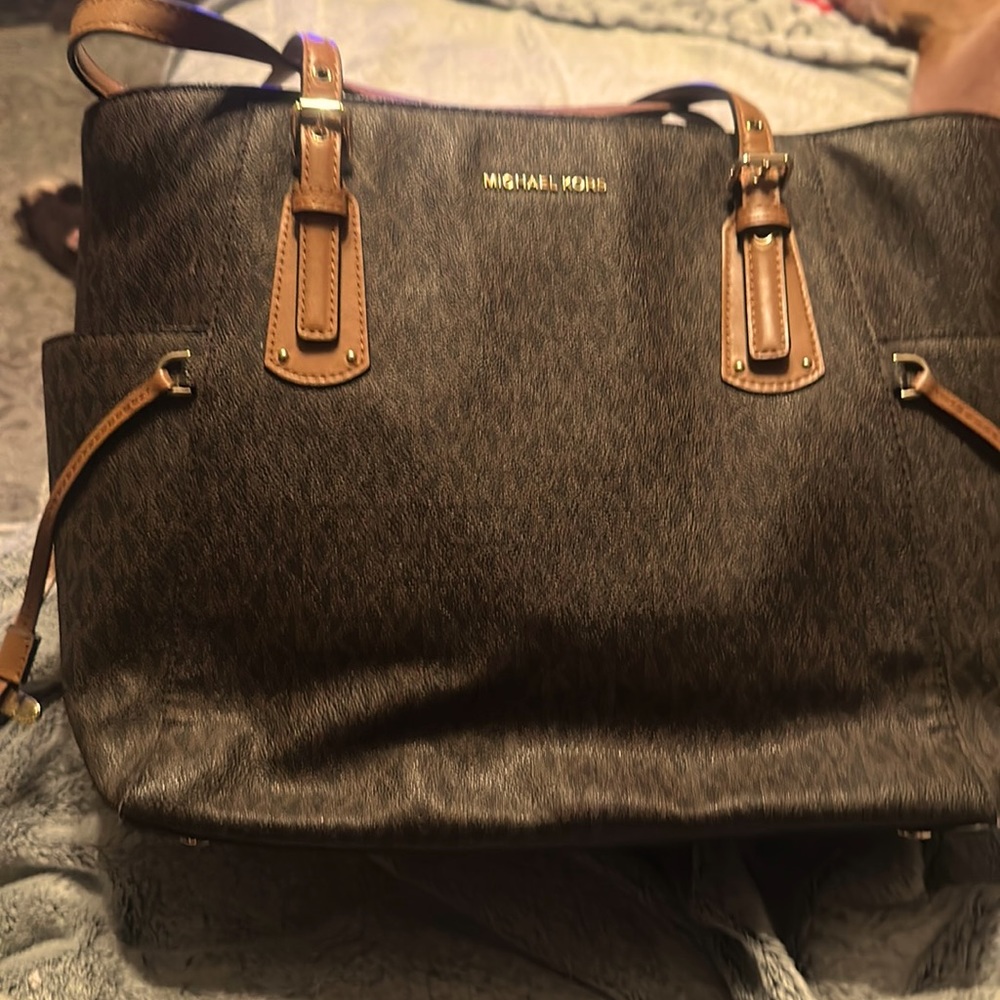 Dark Brown Michael Kors Tote
